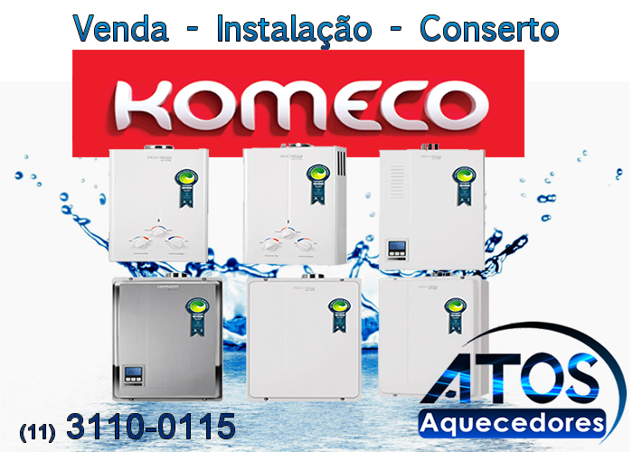 Aquecedores Komeco Atos Aquecedores Venda Instalação e Manutenção